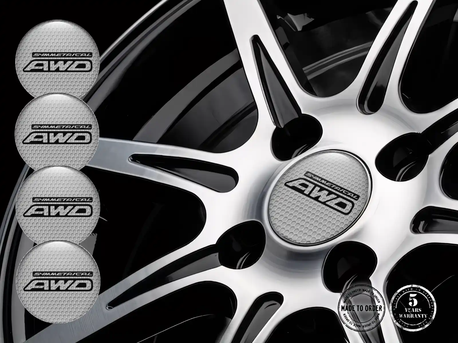 Subaru Wheel Badges Edition Premium Car Labels